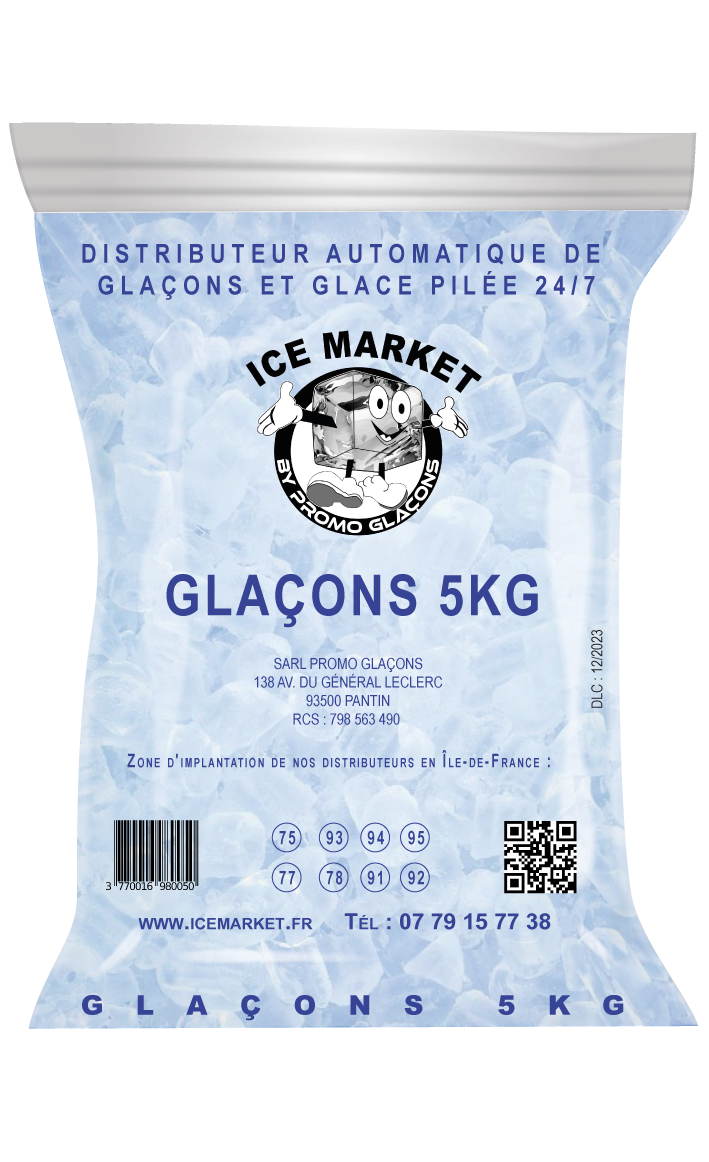 Glaçons 5 kg